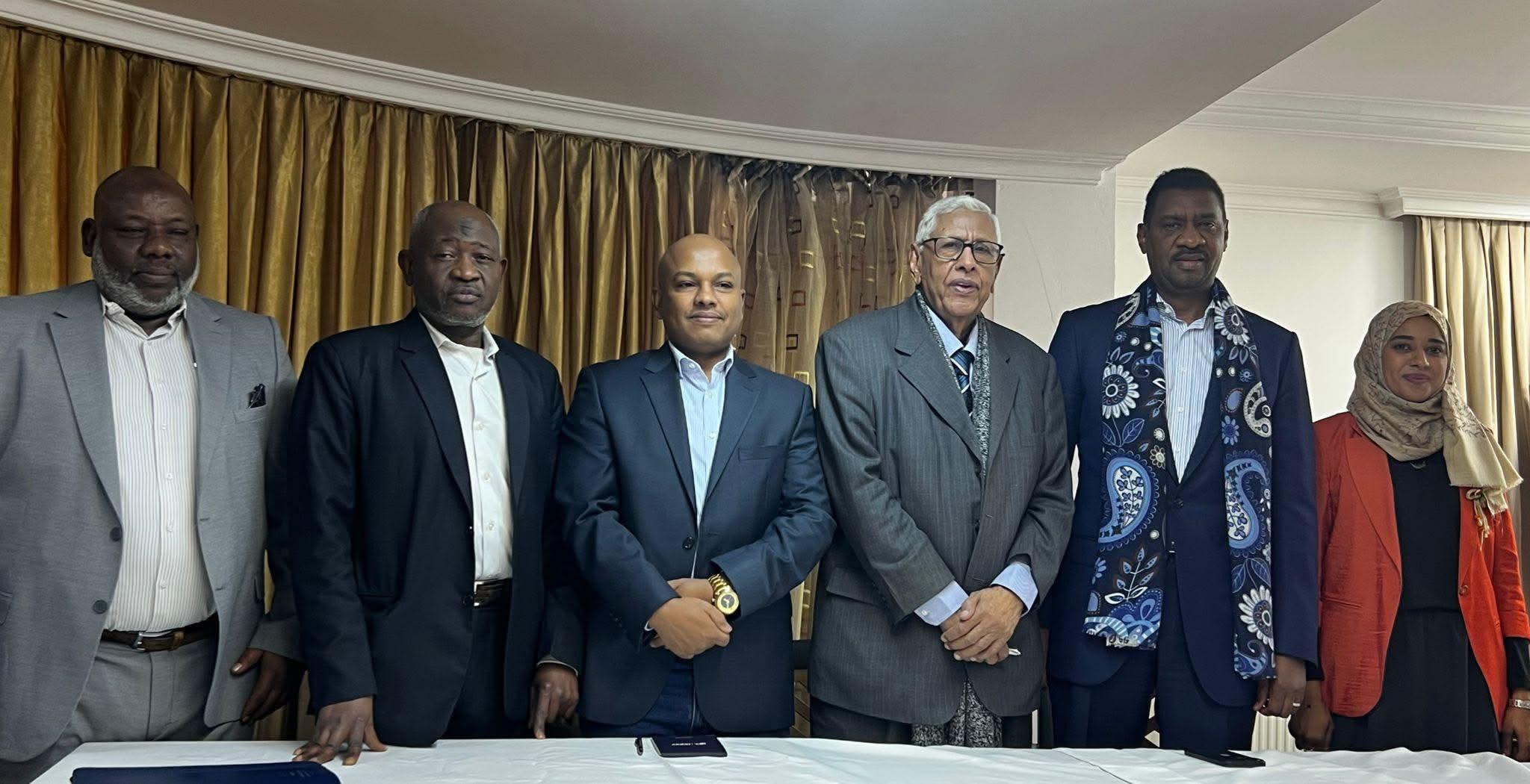 تهنئة بمناسبة انتخاب المكتب التنفيذي الجديد للجالية السودانية بأنقره