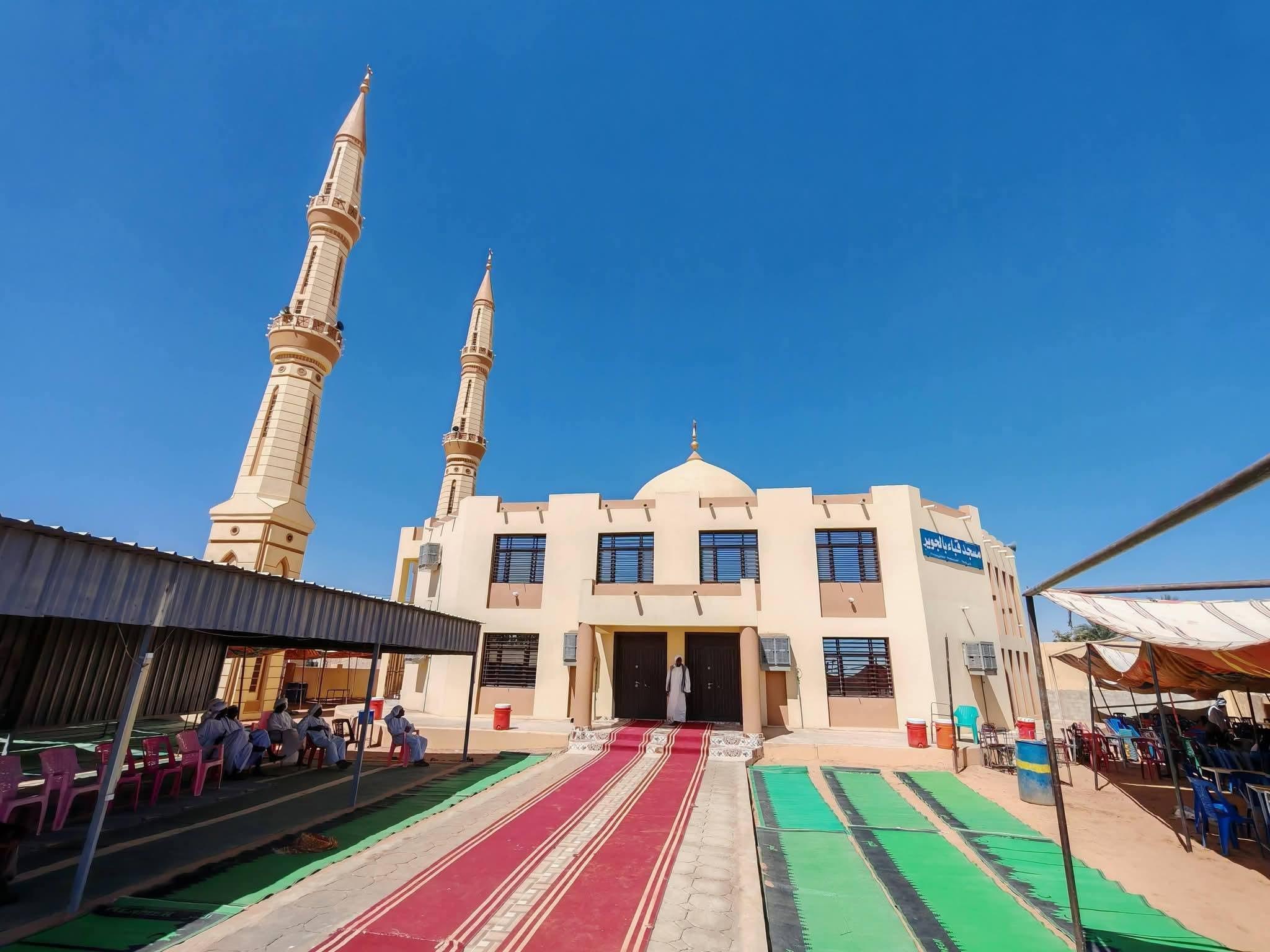 احتفال حاشد في افتتاح مسجد قباء الجديد بالجوير  بنهر النيل