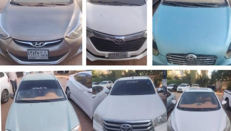 ضربة موجعة لمافيا السيارات.. مباحث الخرطوم تسترد 16 مركبة منهوبة
